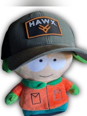 HAWX Olive Green & Black Mesh Trucker Hat